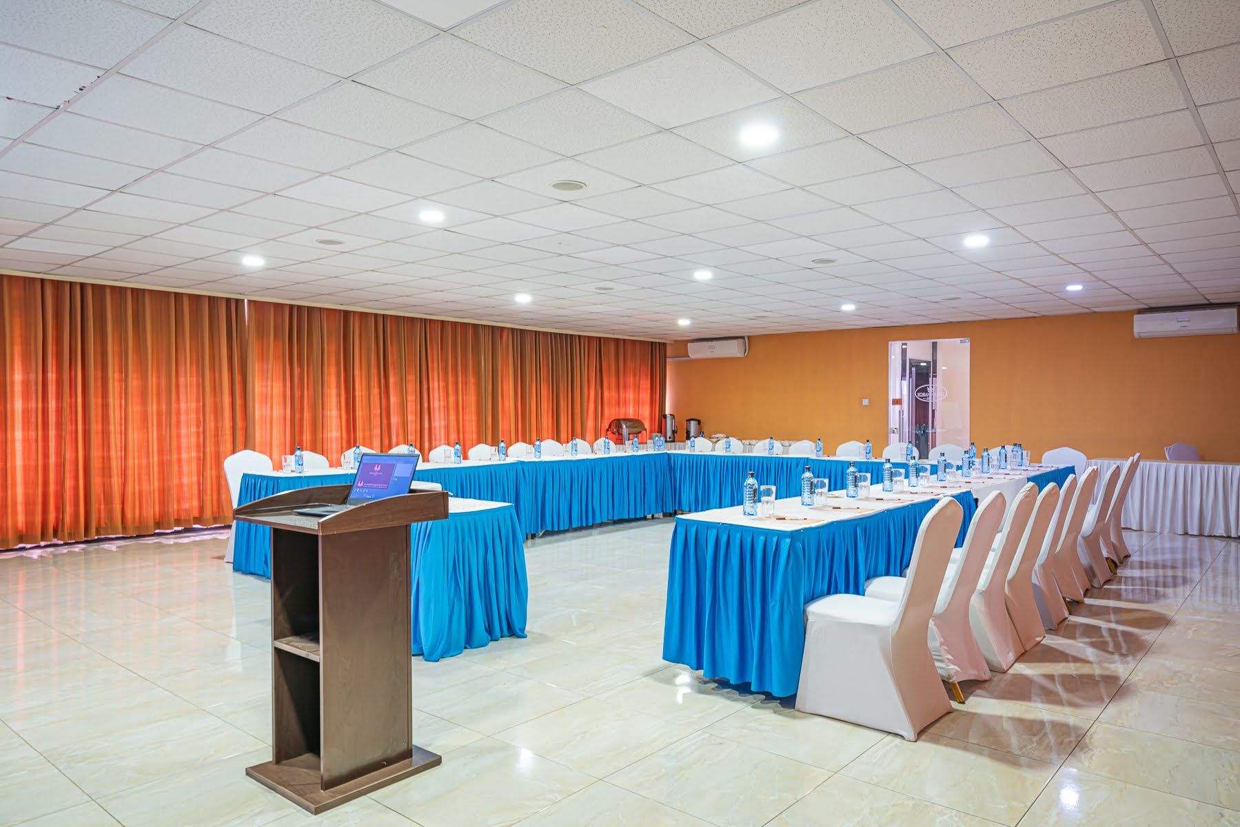 Conference room at The Monarch Hotel Nairobi